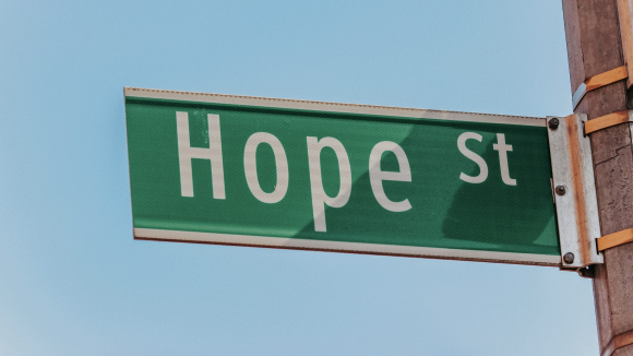 Abounding in hope!