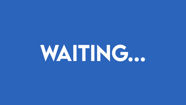 Waiting… (May/Pentecost)