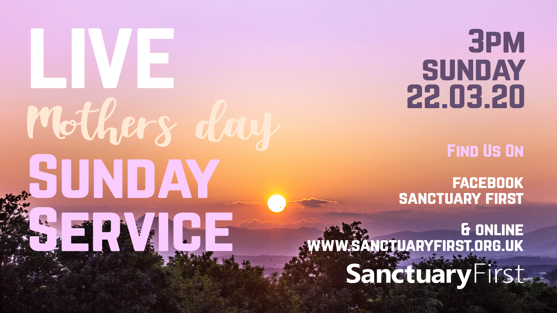 LIVE Sunday Service - 22.03.20